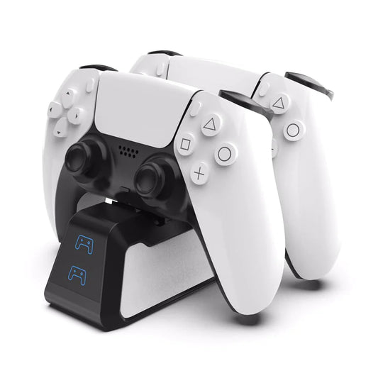 Dual Fast Charging Dock Station for Sony PS5 Wireless Controllers with USB 3.1 Support