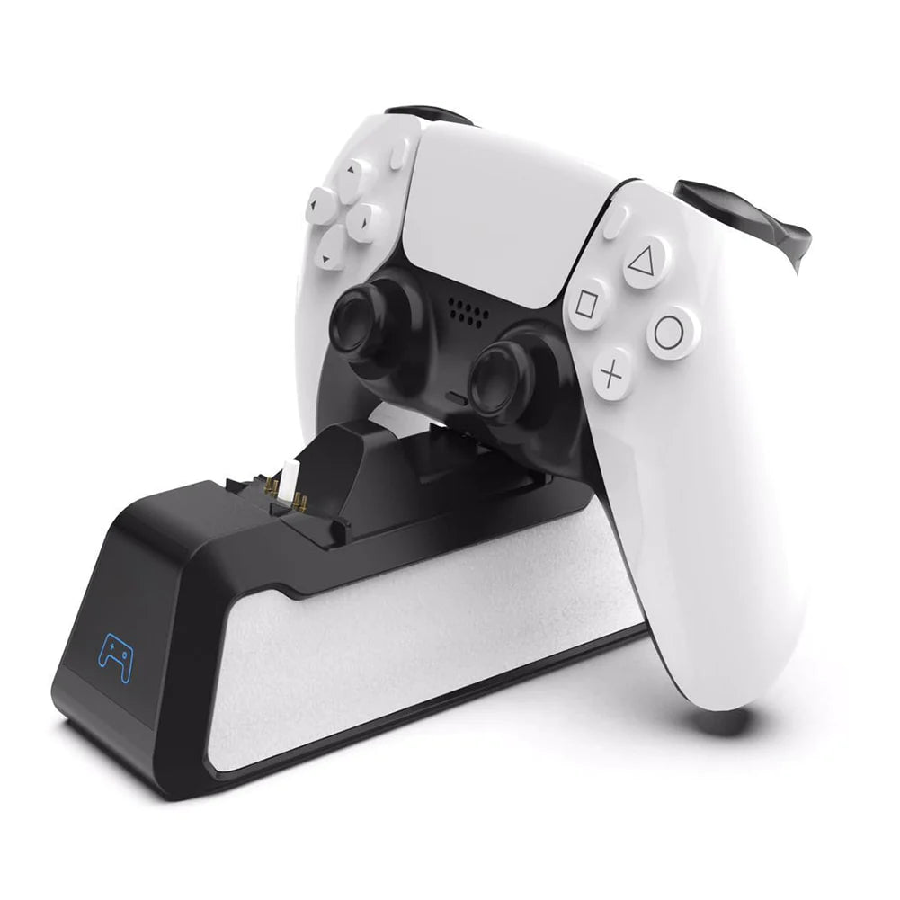Dual Fast Charging Dock Station for Sony PS5 Wireless Controllers with USB 3.1 Support